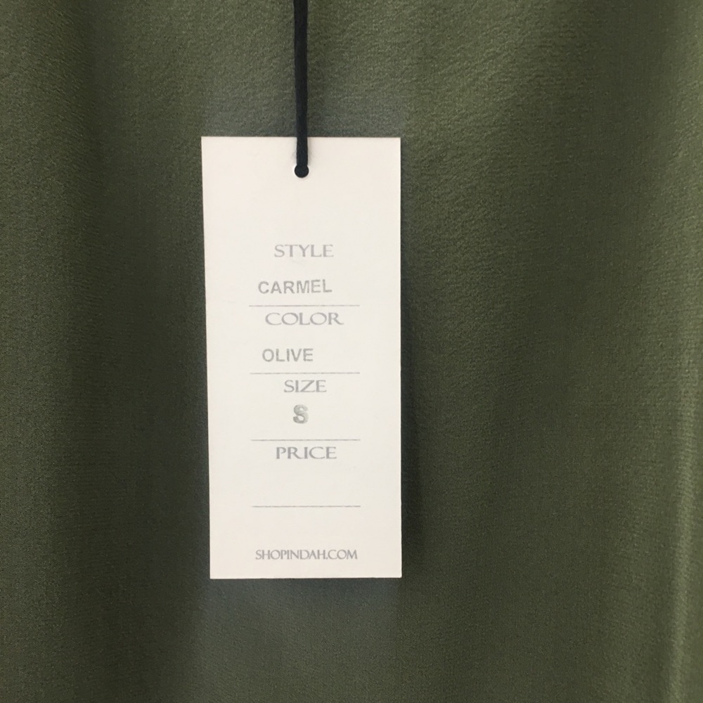 Indah Carmel Dress - Olive - Picture 6 of 7